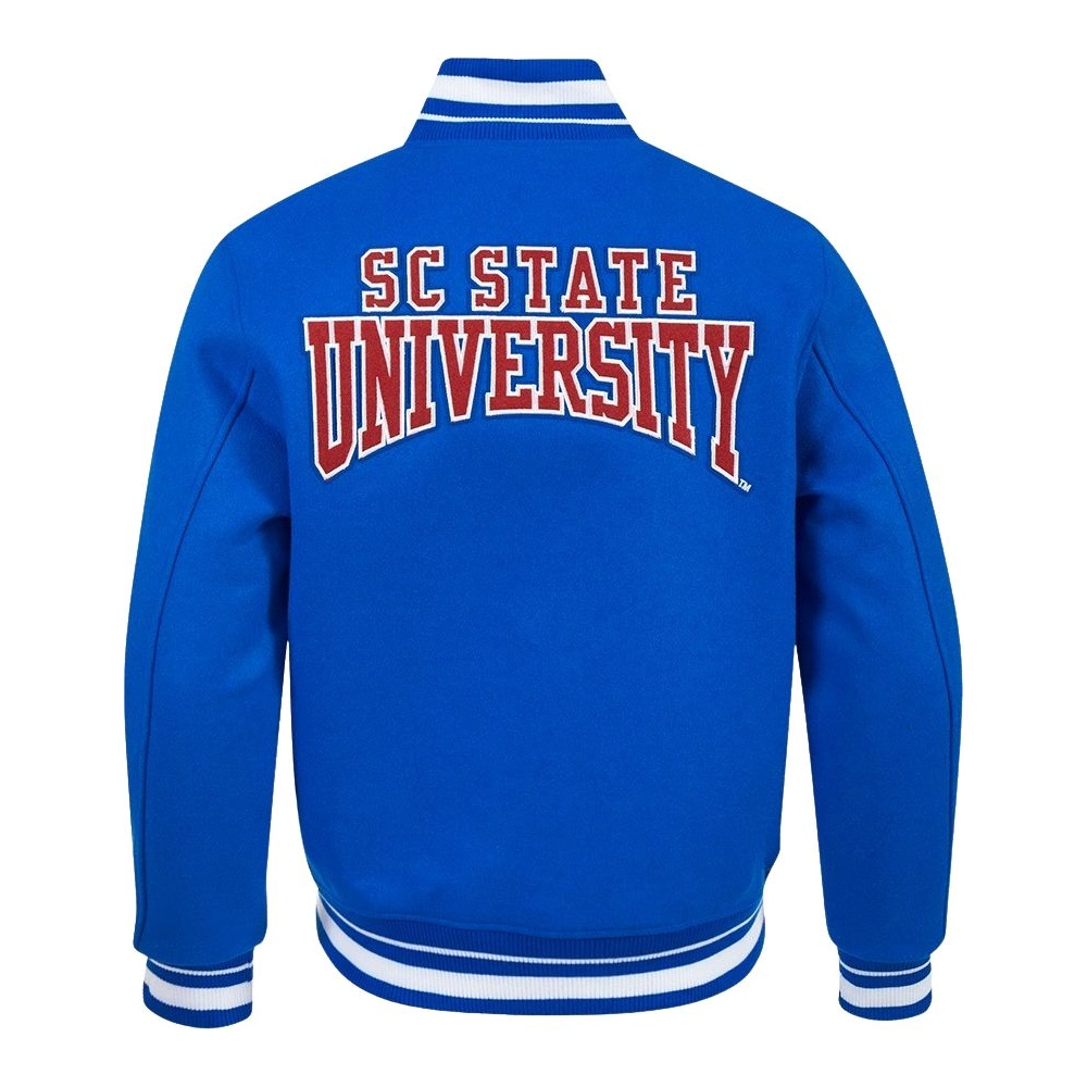 South Carolina State Bulldogs Classic Wool Varsity Jacket - Image 3