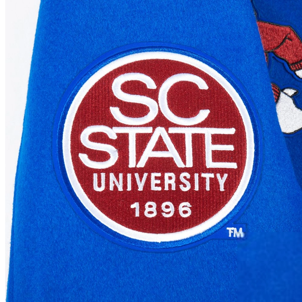 South Carolina State Bulldogs Classic Wool Varsity Jacket - Image 6