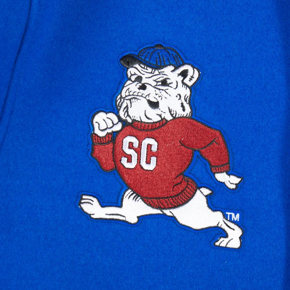 South Carolina State Bulldogs Classic Wool Varsity Jacket - Image 8