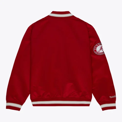 Alternative view of Alabama Crimson Tide OG 2.0 Satin Full-Snap Varsity Jacket