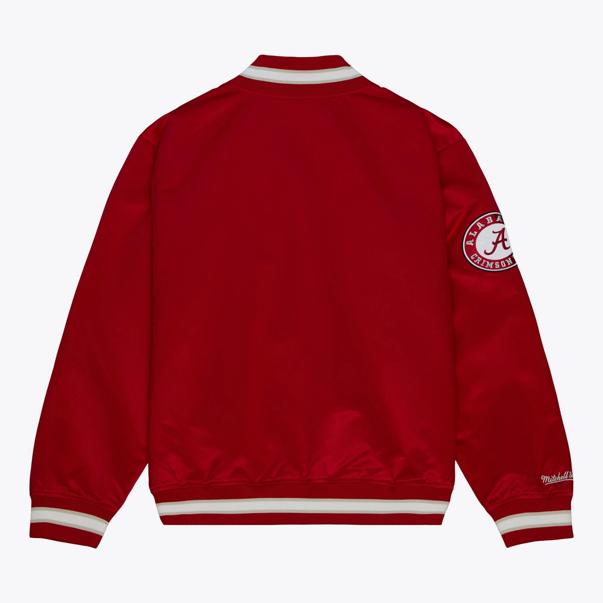 Alabama Crimson Tide OG 2.0 Satin Full-Snap Varsity Jacket - Image 2