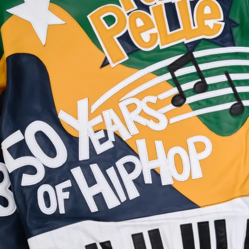 Pelle Pelle 50 Years Of Hip Hop Leather Jacket - Image 6