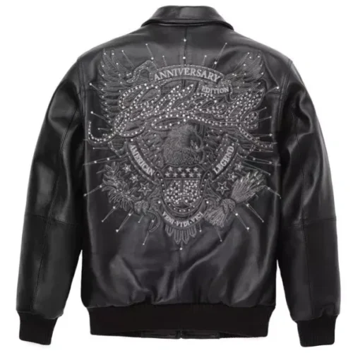 Pelle Pelle 45th Anniversary Black Leather Jacket
