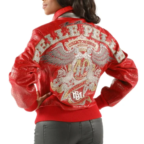 Alternative view of Pelle Pelle Women's Red MB 40th Anniversary Jacket