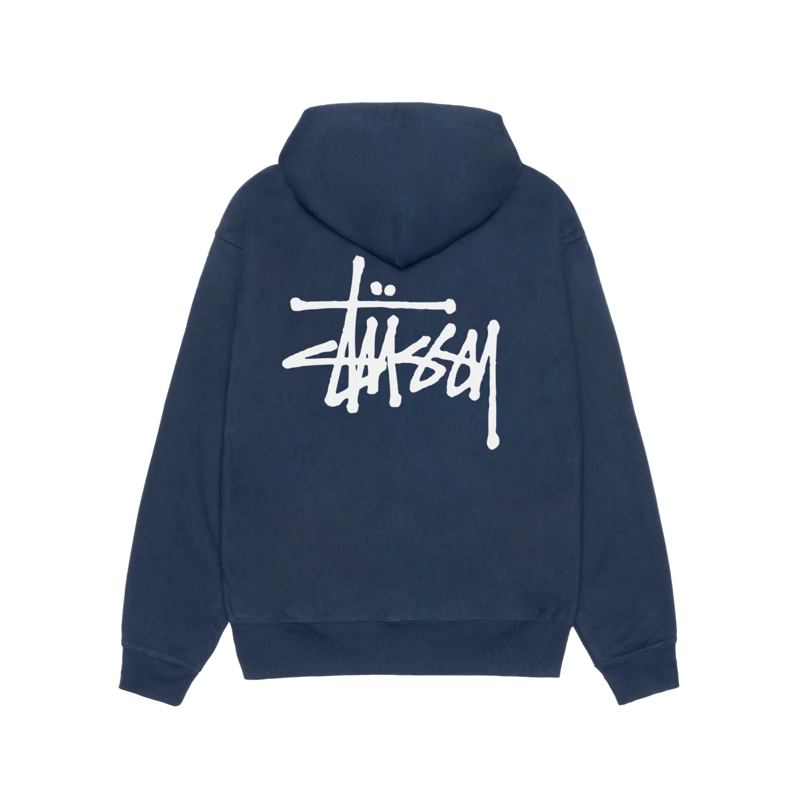 Stussy Basic Curry Navy Full Zip Hoodie