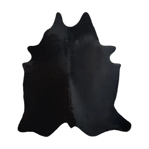 Black Cowhide Rug