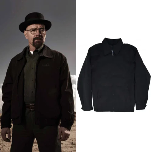 Breaking Bad Bryan Cranston Black Cotton Jacket