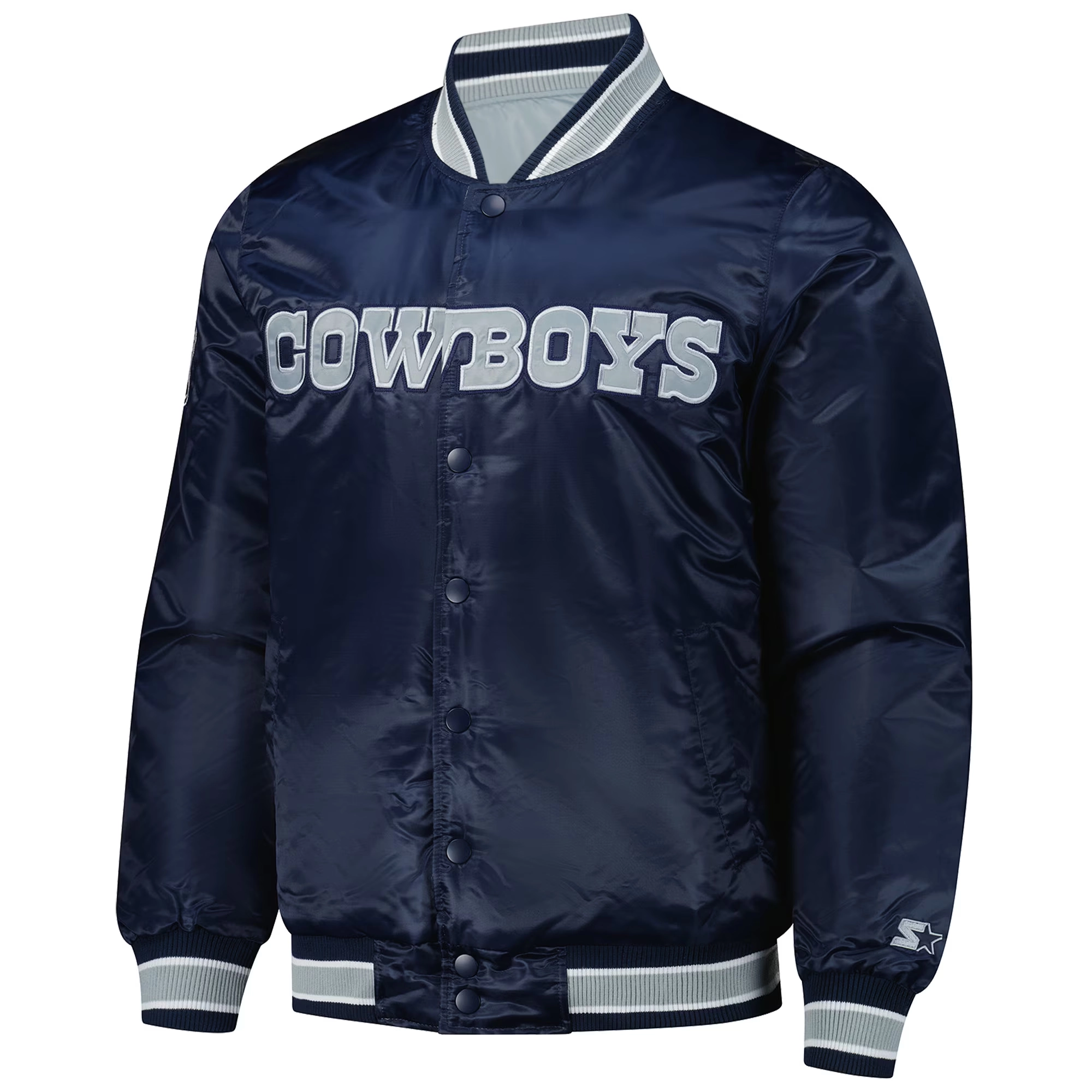Dallas Cowboys Closer Blue Varsity Jacket