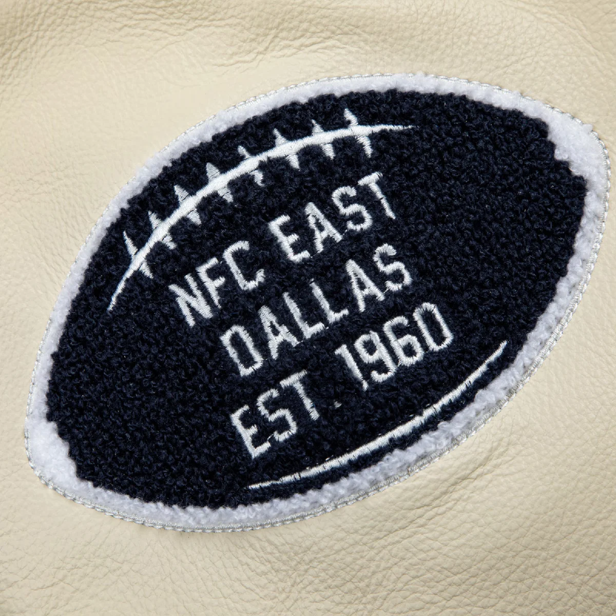 Dallas Cowboys Golf Wang Wool & Leather Varsity Jacket - Image 8