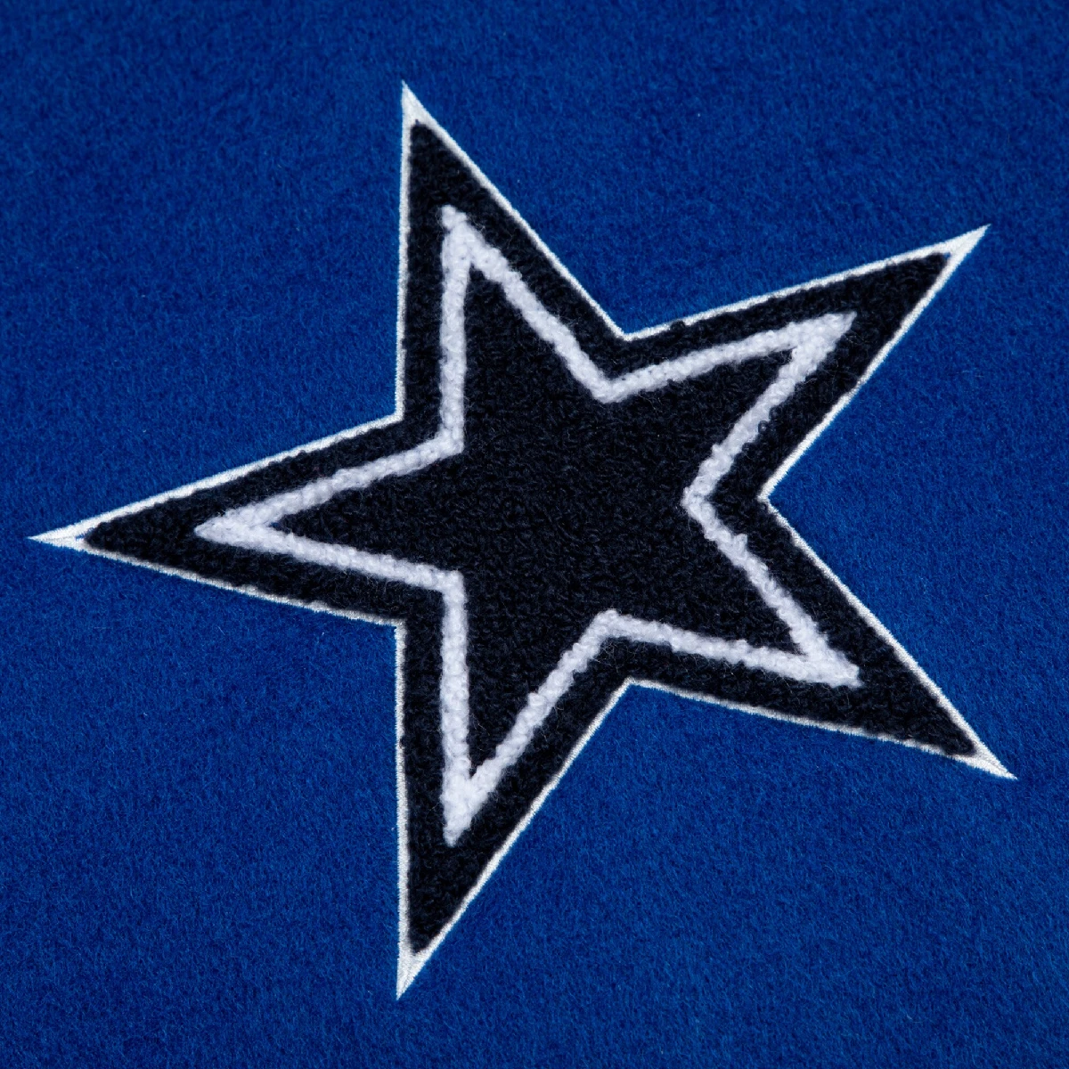 Dallas Cowboys Golf Wang Wool & Leather Varsity Jacket - Image 5