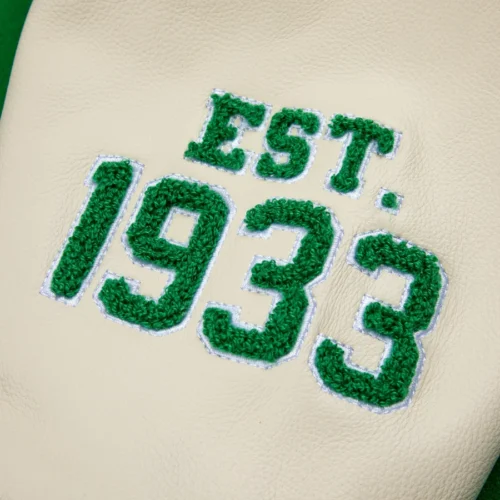 Philadelphia Eagles Golf Wang Wool & Leather Varsity Jacket - Image 8