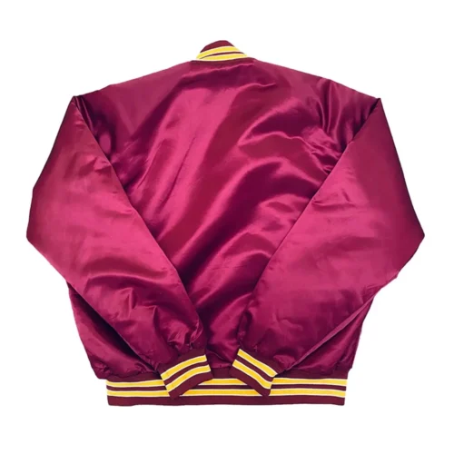 Alternative view of Minnesota Golden Gophers Swingster 90’s Red Satin Varsity Jacket
