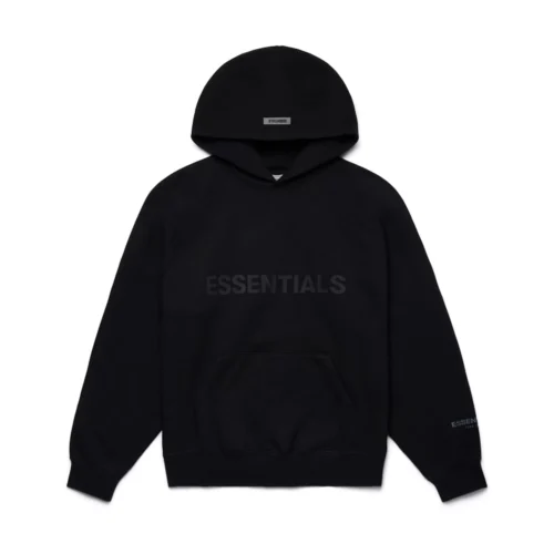 Fear of God Essentials Pullover Black Hoodie