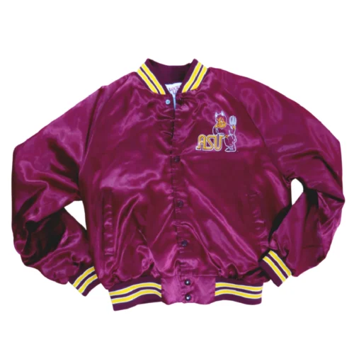 Arizona State Sun Devils 1990s Vintage Satin Varsity Jacket