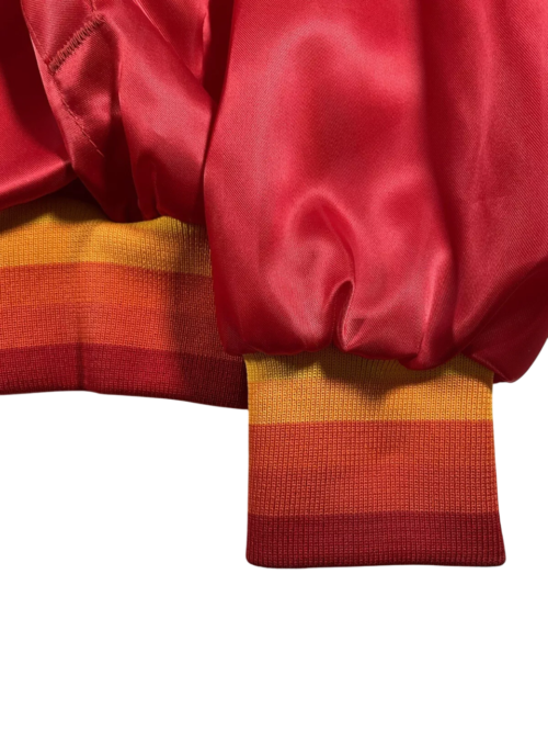 Arizona State Sun Devils 90s Vintage Satin Varsity Jacket - Image 4