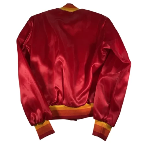 Alternative view of Arizona State Sun Devils 90s Vintage Satin Varsity Jacket