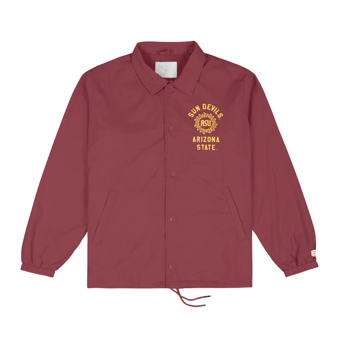 Arizona State Sun Devils Retro Logo Coaches Satin Jacket