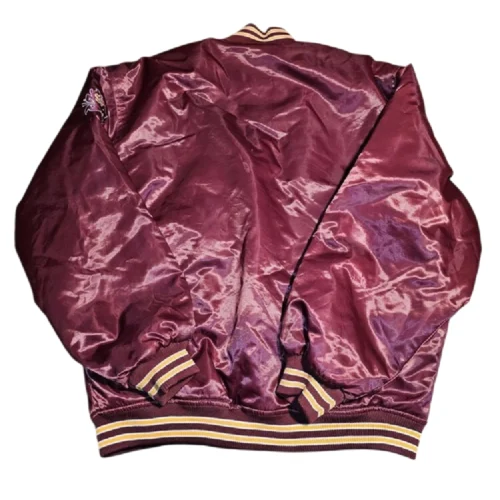 Alternative view of Arizona State Sun Devils Vintage Satin Varsity Jacket