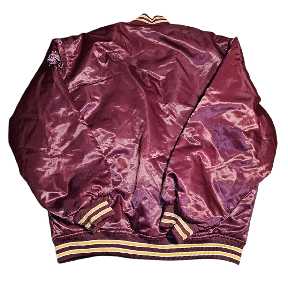 Arizona State Sun Devils Vintage Satin Varsity Jacket - Image 2