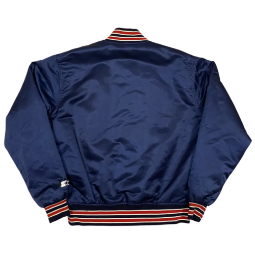Alternative view of Arizona Wildcats 90s Vintage Navy Satin Varsity Jacket