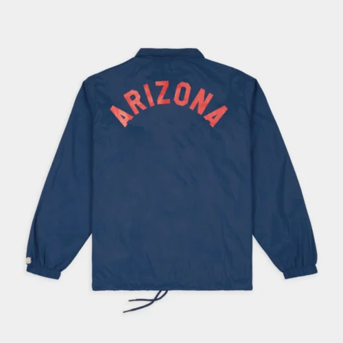 Alternative view of Arizona Wildcats Helmet Coaches Satin Jacket