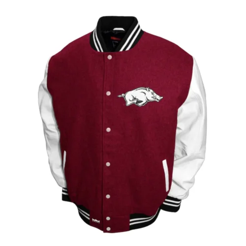 Arkansas Razorbacks Graduate Varsity Jacket
