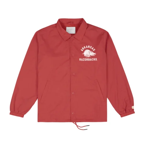 Arkansas Razorbacks Retro Hog Coaches Jacket