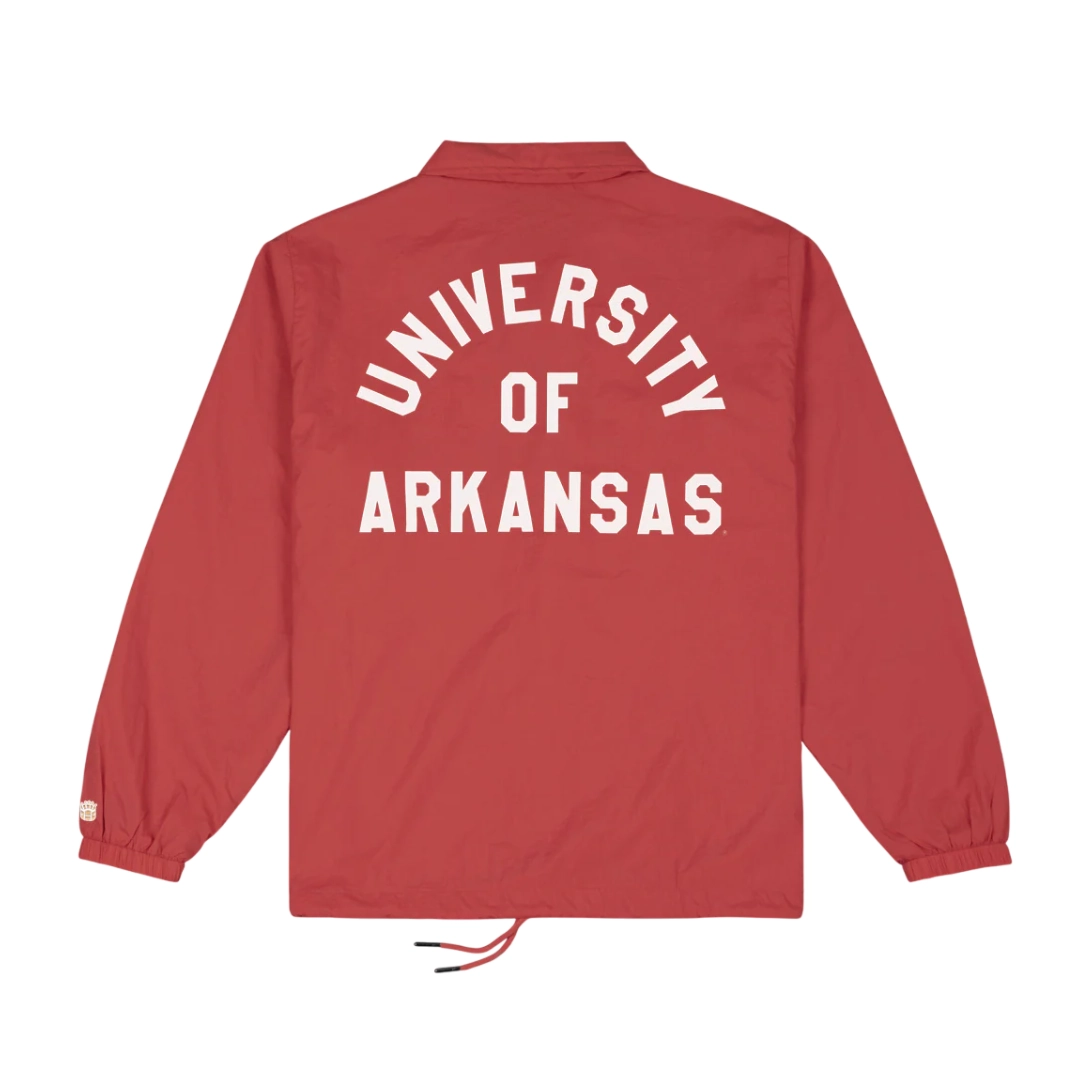 Arkansas Razorbacks Retro Hog Coaches Jacket - Image 2