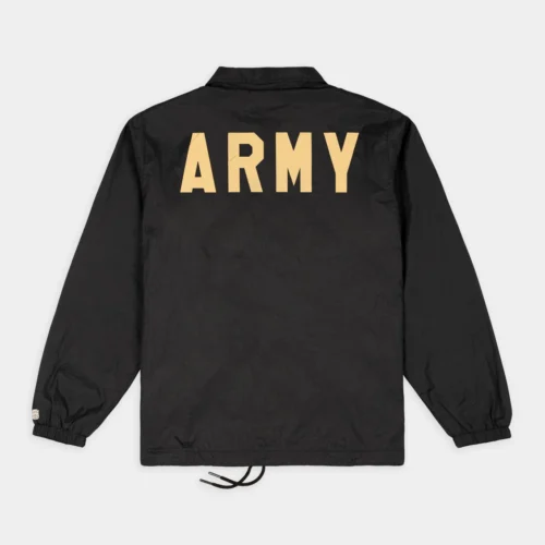 Alternative view of Army Black Knights Retro Coaches Satin Jacket