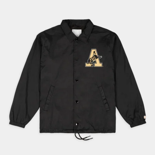 Army Black Knights Retro Coaches Satin Jacket
