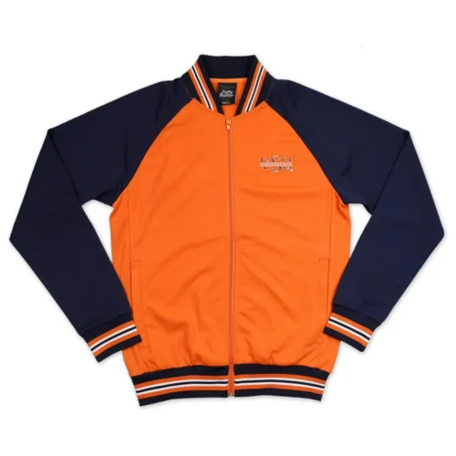 Big Boy The Virginia State Trojans Satin Varsity Jacket