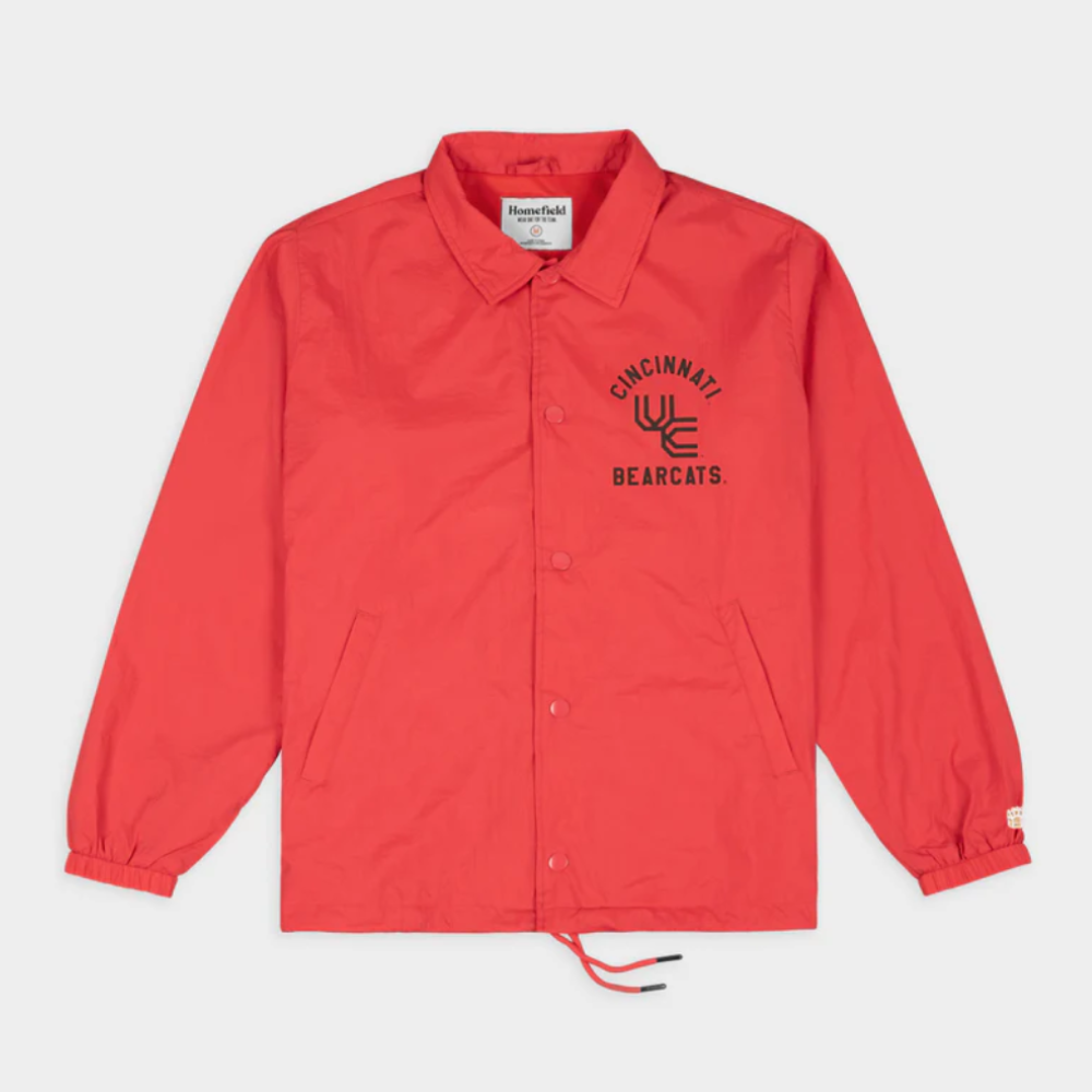 Cincinnati Bearcats Retro "UC" Vintage Coaches Satin Jacket