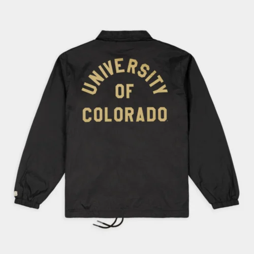 Alternative view of Colorado Buffaloes "CU" Retro Coaches Satin Jacket