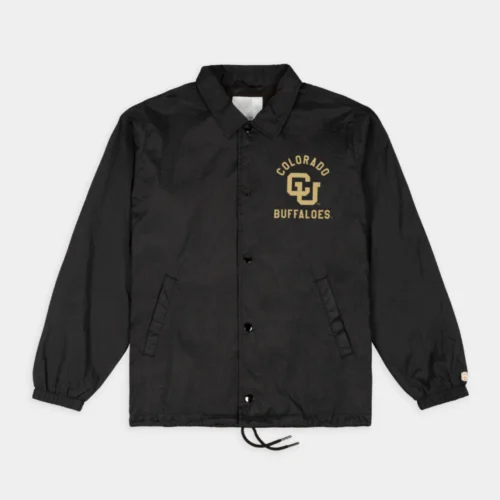 Colorado Buffaloes "CU" Retro Coaches Satin Jacket