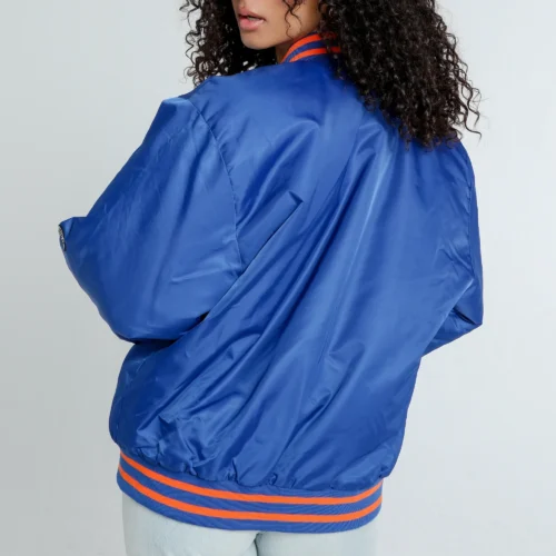Florida Gators A-Game Satin Varsity Jacket - Image 3