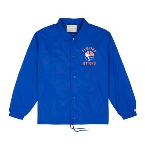 Florida Gators Classic Trident Coaches Satin Jacket