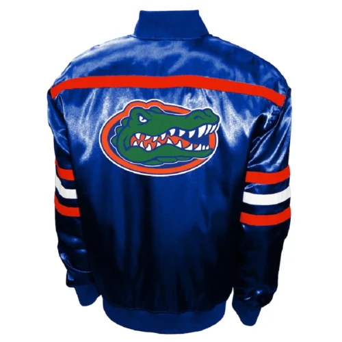 Alternative view of Florida Gators  2nd Era Satin Varsity Jacket
