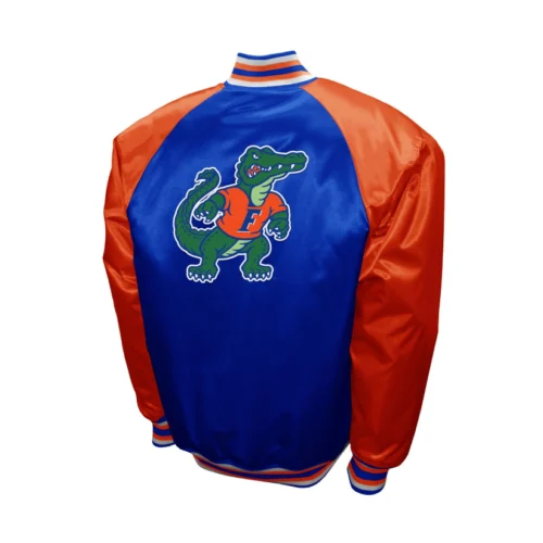 Alternative view of Florida Gators  The Game Satin Varsity Jacket