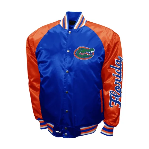 Florida Gators The Game Satin Varsity Jacket