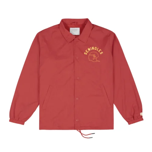 Florida State Seminoles Classic Football Coaches Satin Jacket