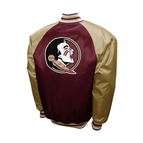 Alternative view of Florida State Seminoles  The Game Satin Varsity Jacket