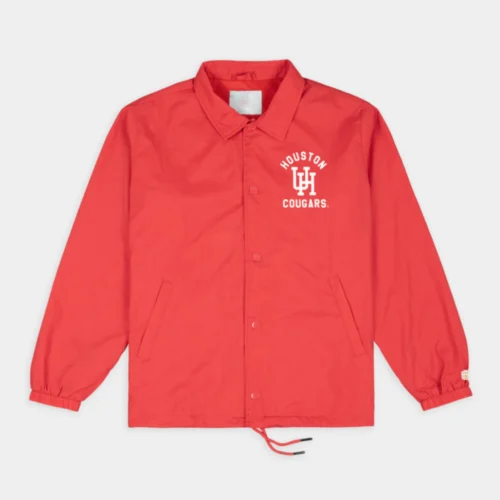 Houston Cougars Classic "UH" Coaches Satin Jacket
