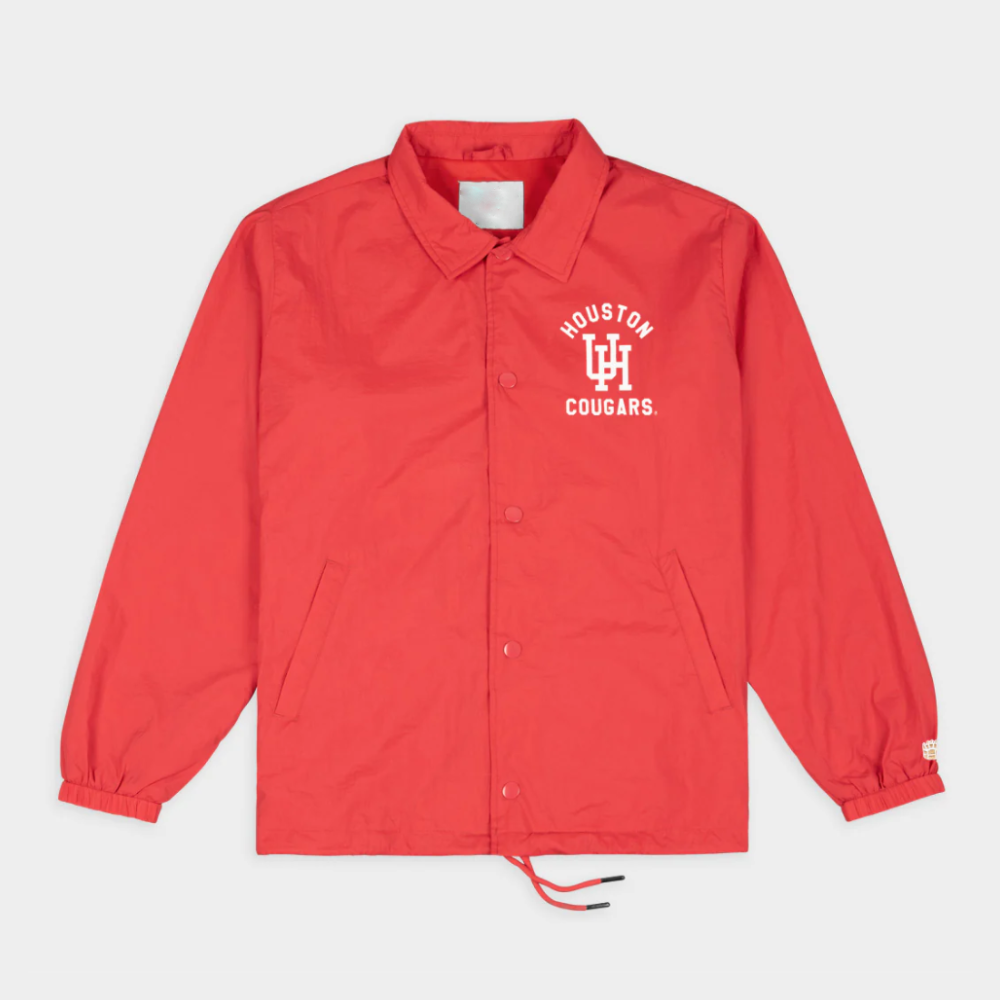 Houston Cougars Classic "UH" Coaches Satin Jacket