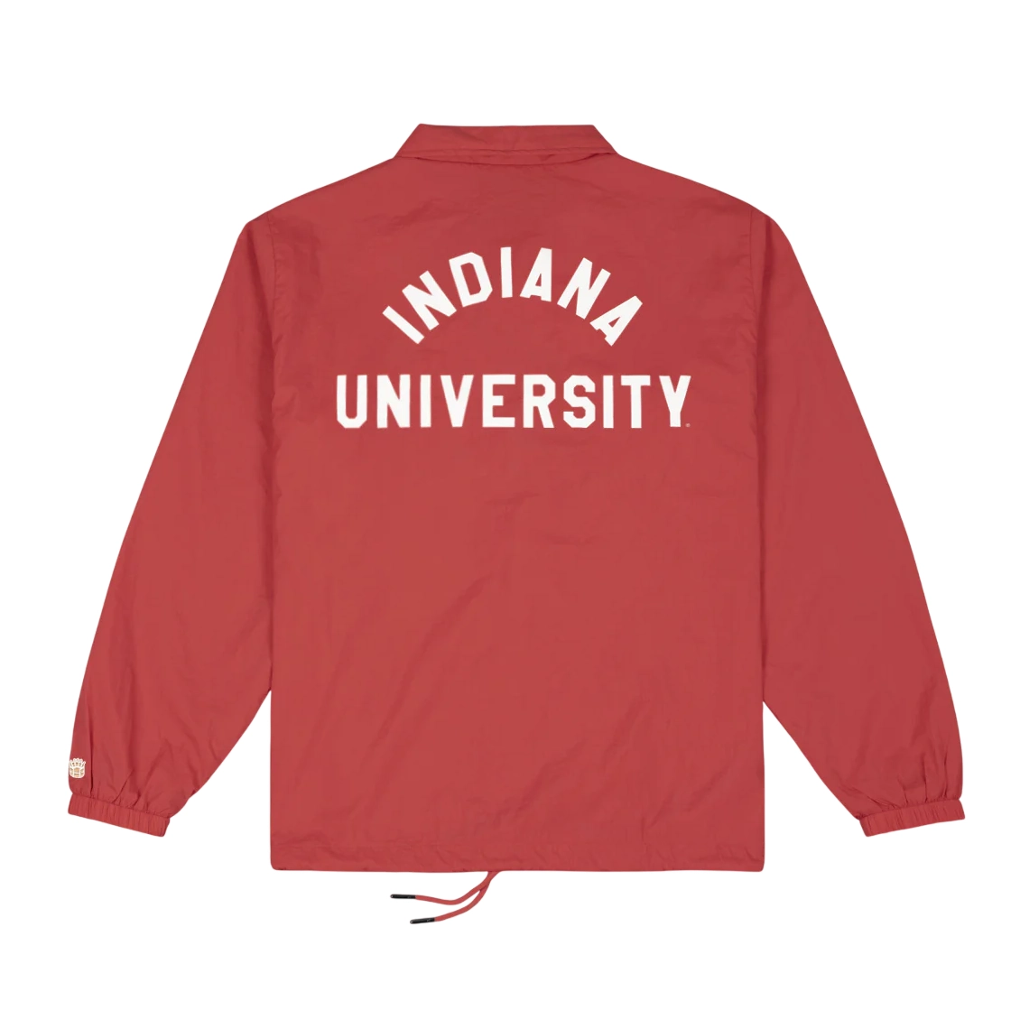 Indiana Hoosiers Classic Trident Coaches Satin Jacket - Image 2