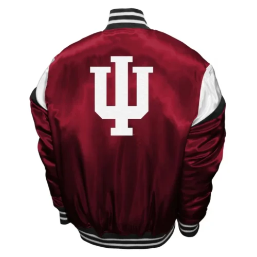 Alternative view of Indiana Hoosiers  Power Satin Varsity Jacket