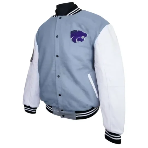 Kansas State Wildcats Graduate Wool & Leather Varsity Jacket