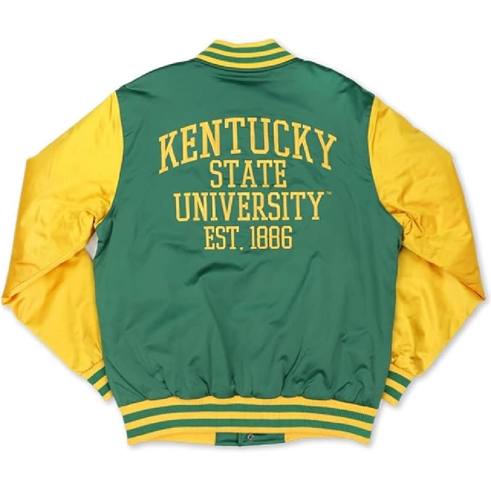 Kentucky State Thorobreds Baseball Satin Varsity Jacket - Image 2