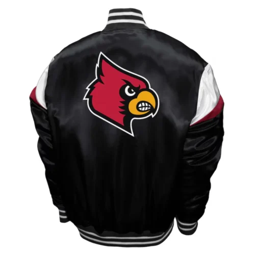 Alternative view of Louisville Cardinals  Power Satin Varsity Jacket