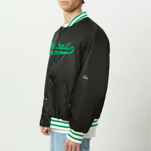 Alternative view of Men's Marshall Thundering Herd A-Game Satin Varsity Jacket