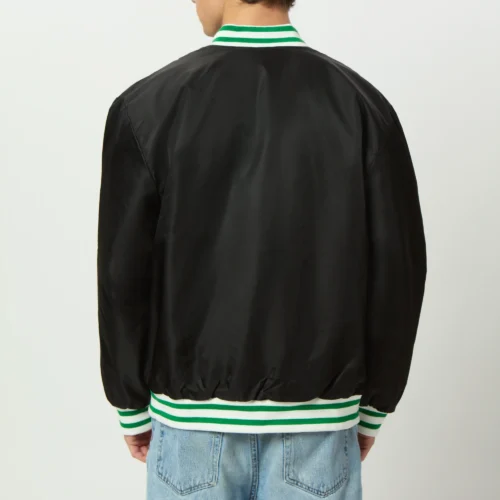 Men's Marshall Thundering Herd A-Game Satin Varsity Jacket - Image 3